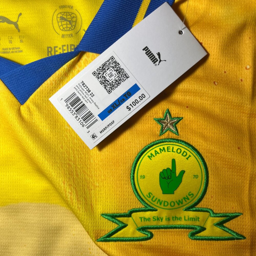 PUMA x KIDSUPER Mamelodi Sundowns - Authentic M/XL - Picture 2 of 4